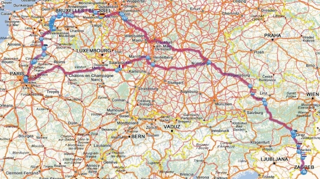 karta njemacke sa svim gradovima POZDRAV SVIMA IZ BELGIJE I FRANCUSKE   ZAGREBACKE MAZORETKINJE  karta njemacke sa svim gradovima